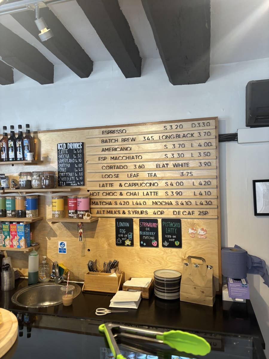 The drinks board