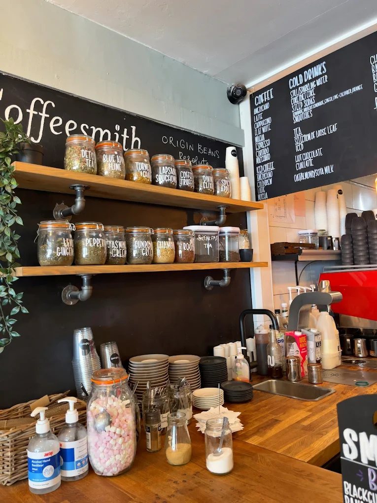 Origin beans written on the board